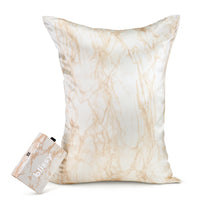 Pillowcase - Champagne Marble - King