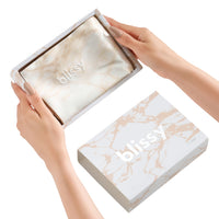 Pillowcase - Champagne Marble - King