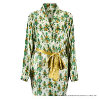 Classic Robe - White Lotus - Pineapple