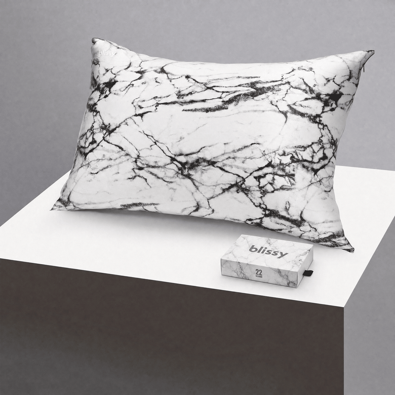 Pillowcase - Light Marble - King
