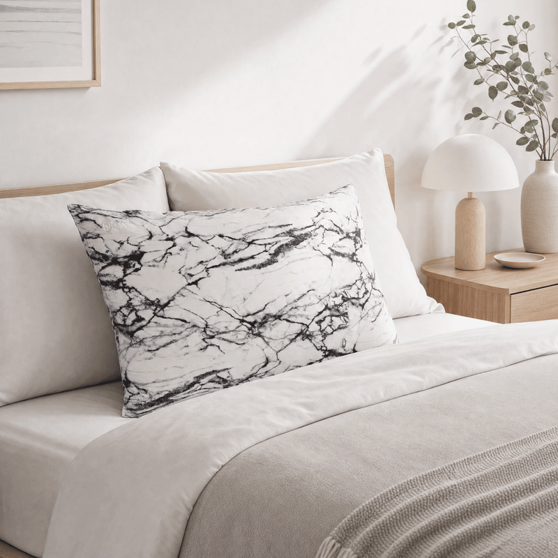 Pillowcase - Light Marble - Standard