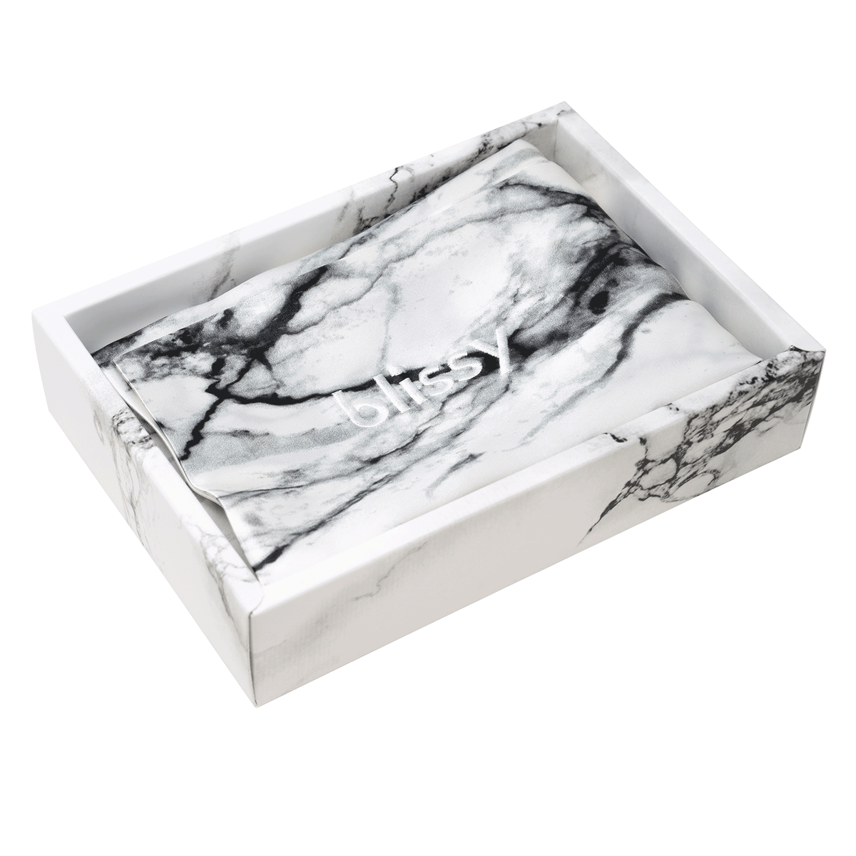 Pillowcase - Light Marble - King