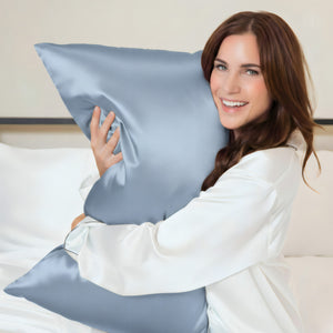Pillowcase - Ash Blue - King