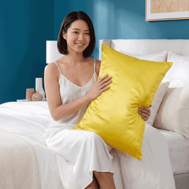 Pillowcase - Sunshine Yellow - King