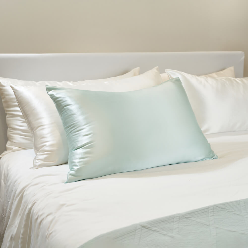 Blissy Mulberry Silk Pillowcase – Mint King
