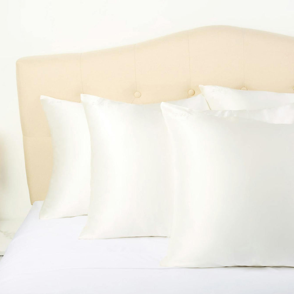 Standard White Pillowcase – Blissy Premium Silk