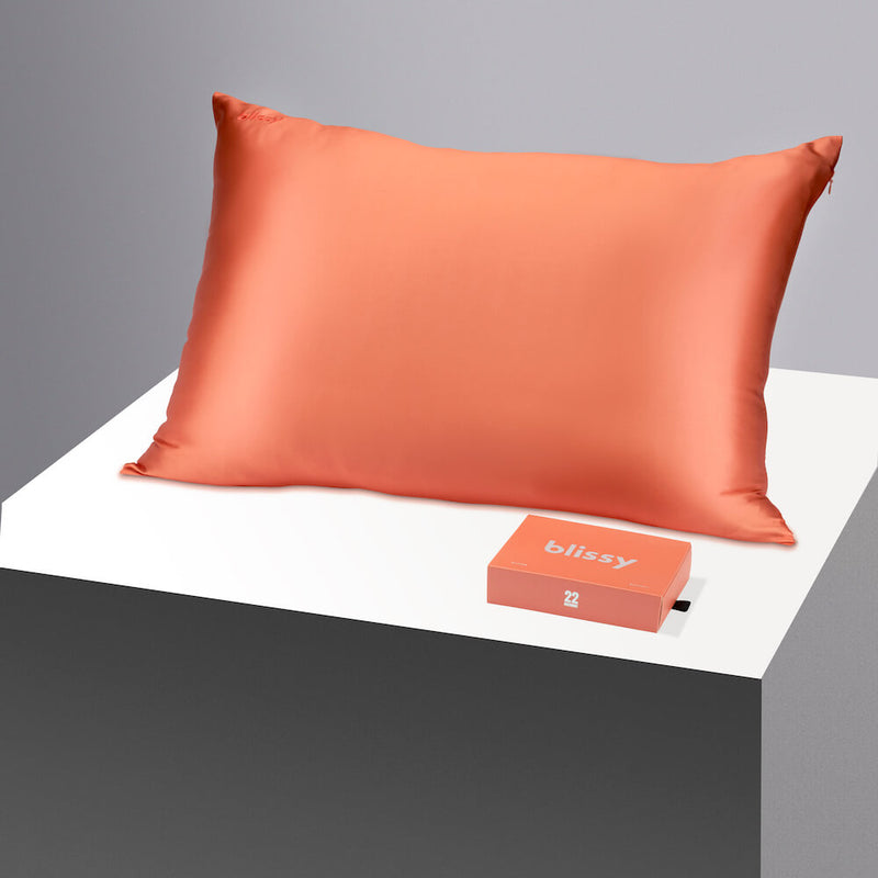Pillowcase - Sunrise - King - Blissy King Sunrise Pillowcase – 22 Momme Mulberry Silk, 100% Silk