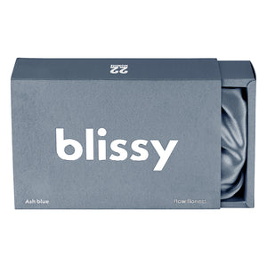 Blissy Bow Bonnet - Ash blue