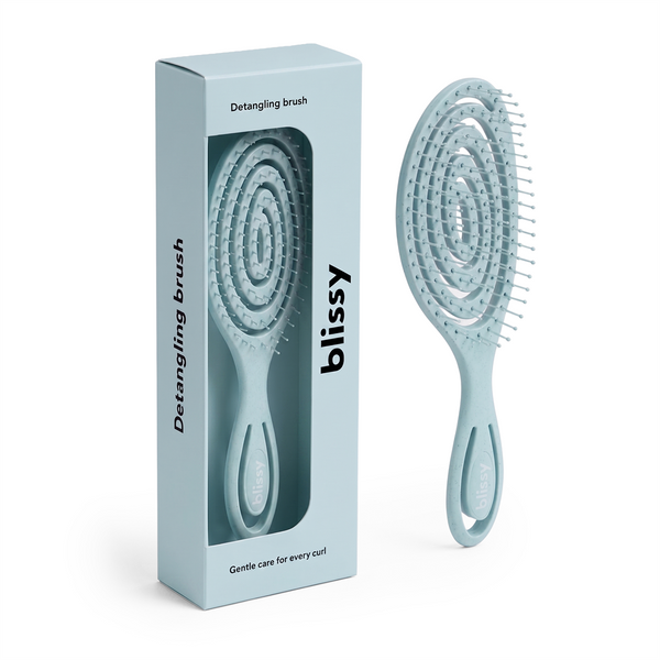 Blissy Detangling Brush - Blue