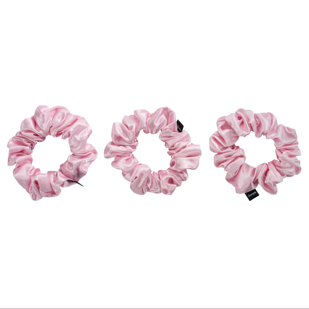 Blush Mulberry Silk Blissy Scrunchies – Blissy