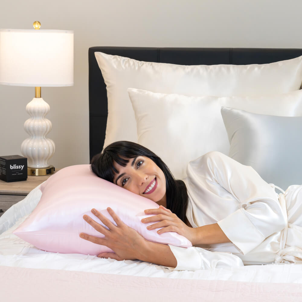 Blissy Mulberry Silk Pillowcase – Blush King