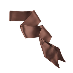 Blissy Hair Ribbon - Chocolate