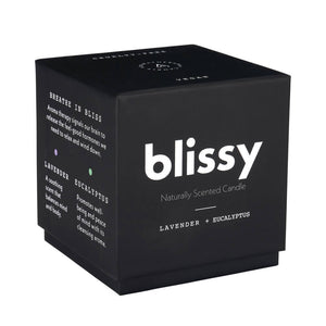 Blissy Candles - Lavender & Eucalyptus