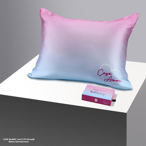 Blissy King Love Island™ Pillowcase – 22 Momme Mulberry Silk, 100% Silk
