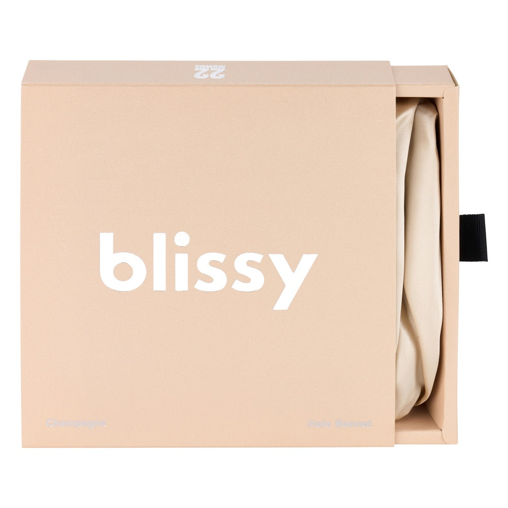 Blissy Mulberry Silk Blissy Silk Halo Bonnet – 100% Mulberry Silk