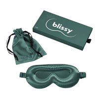 Sleep Mask - Emerald - Profile