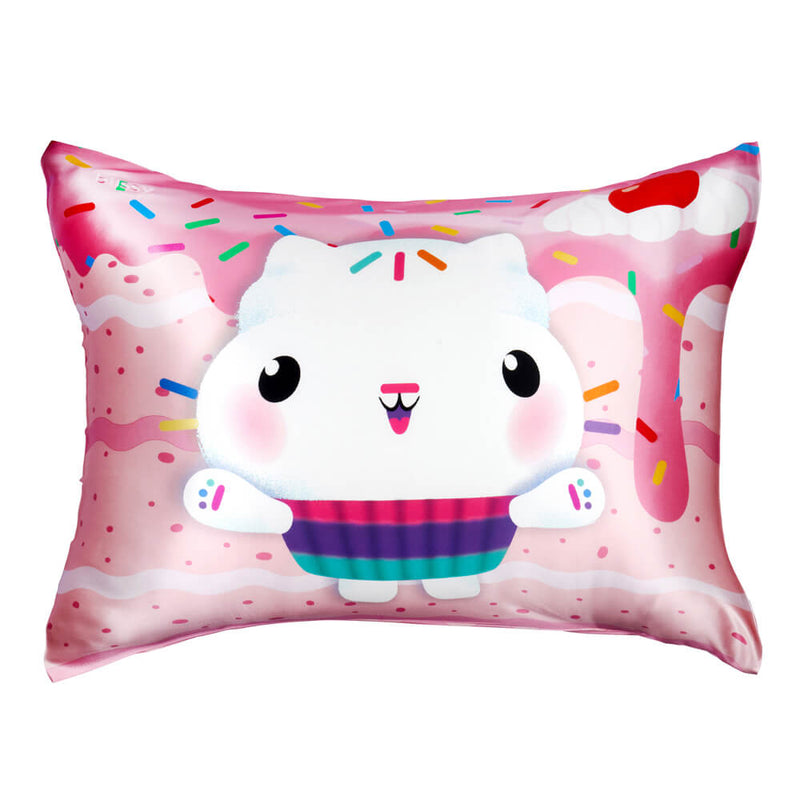 Pillowcase - Gabby's Dollhouse - Cakey Cat - Queen