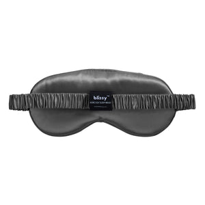 Grey Sleep Mask – Blissy Premium Silk
