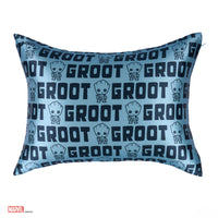 Pillowcase - Marvel™ - Blue Groot Letter Print - Standard