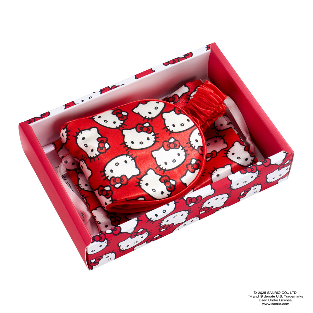 Happy Hello Kitty Mulberry Silk Sleep Mask – Blissy