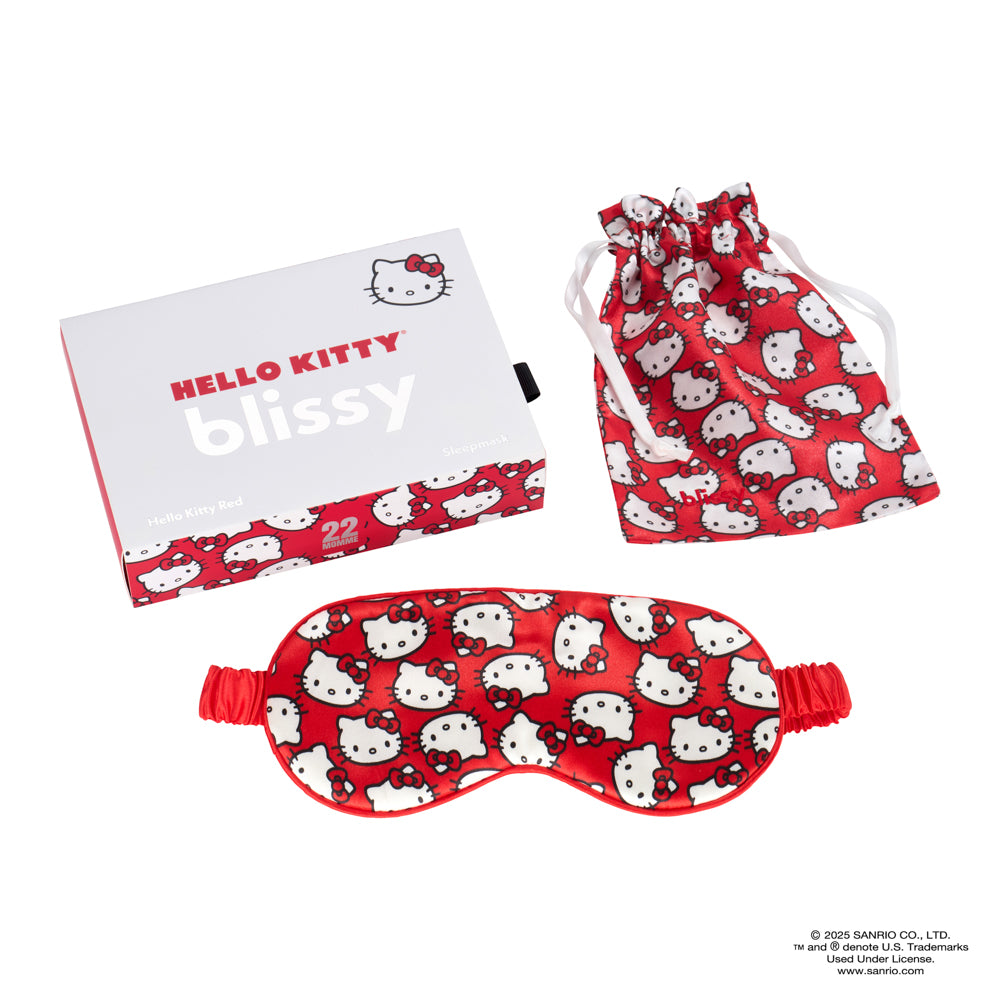 Blissy Mulberry Silk Hello Kitty Blissy Silk Pillowcase – 100% Pure Mulberry Silk