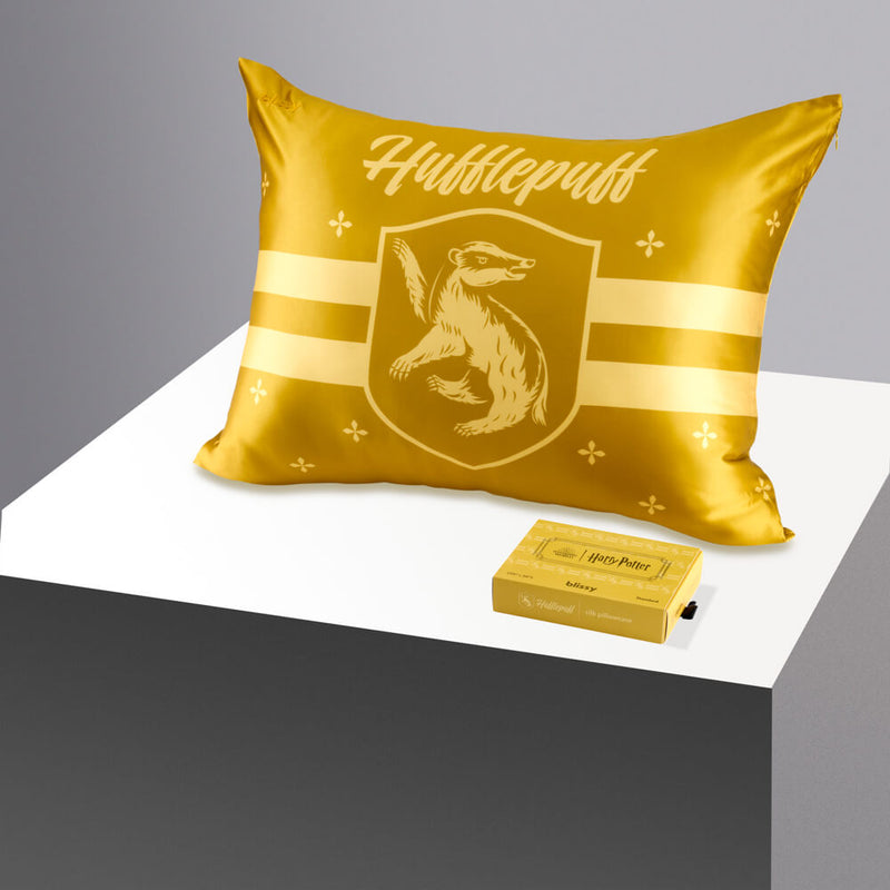 Pillowcase - Harry Potter - Hufflepuff™ - King - Blissy Mulberry Silk Harry Potter – Blissy Silk Pillowcase