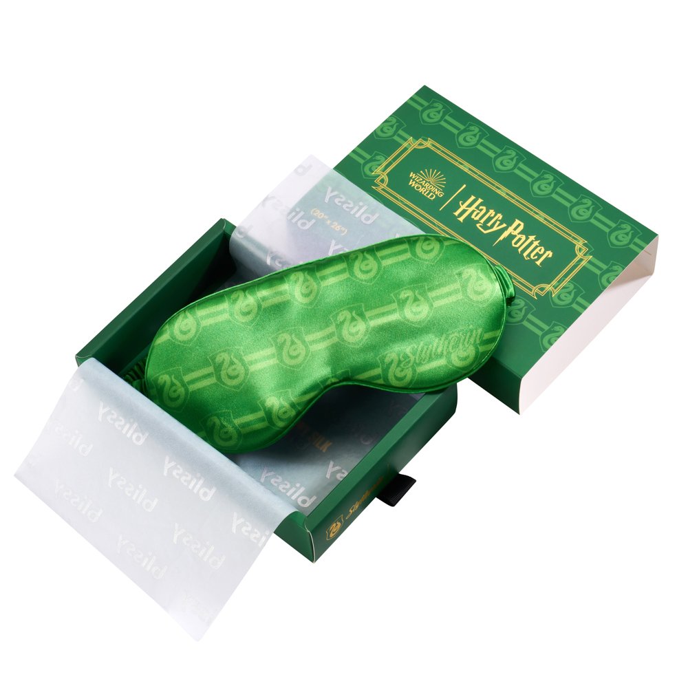 Blissy Harry Potter Silk Sleep Mask Detail –