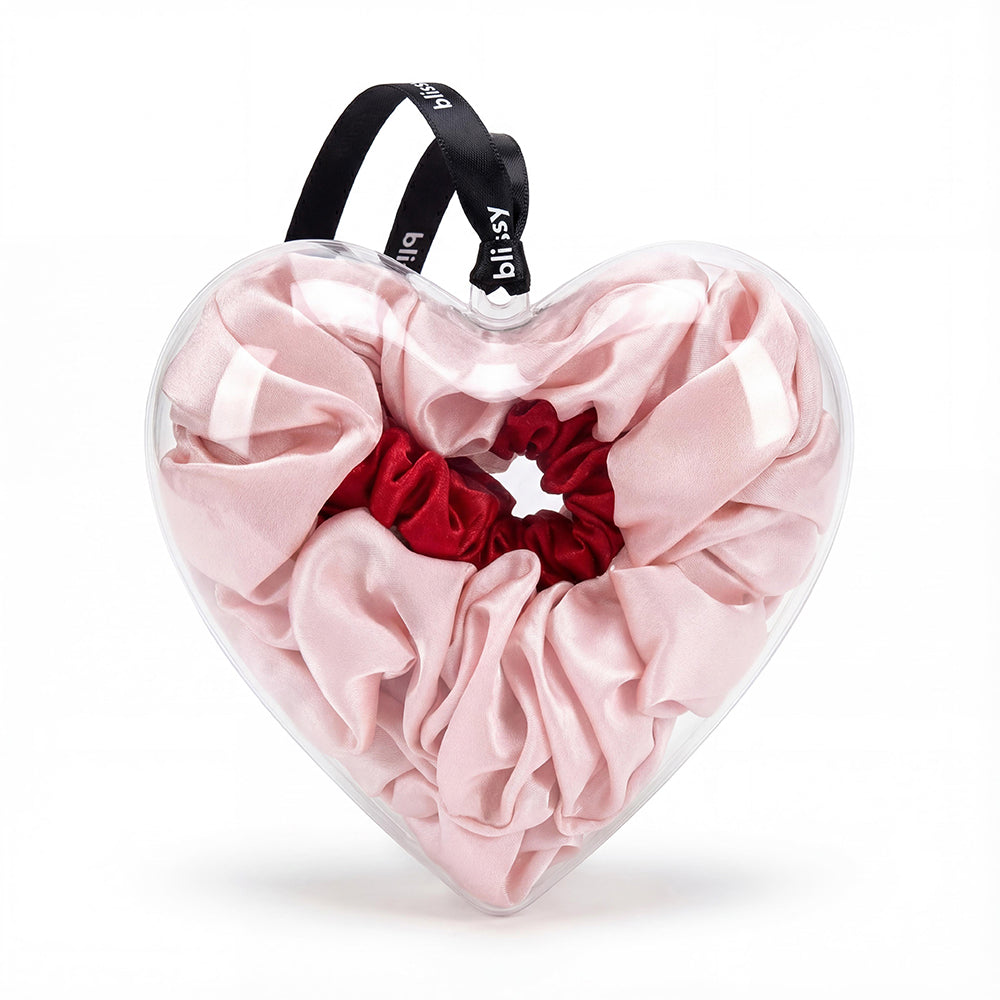 Blissy Heart Ornament (3-Piece Set) – Blissy Mulberry Silk