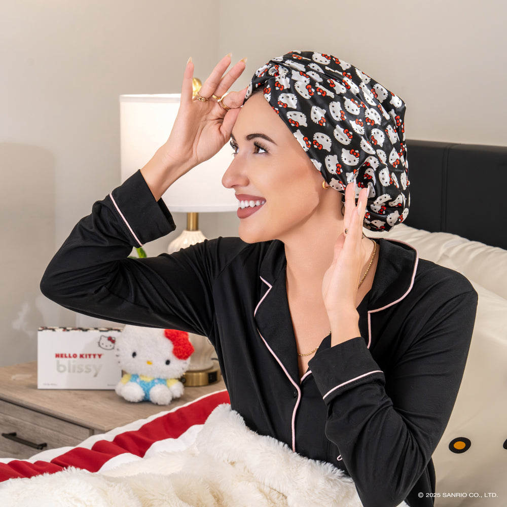 Hello Kitty Blissy Bonnet – Blissy Premium Silk
