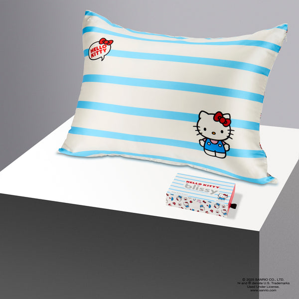 Blissy 100% Pure Mulberry Silk Silk Hello Kitty Blissy Silk Pillowcase Detail –