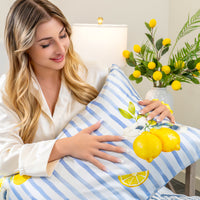 Pillowcase - Lemon Bloom - Queen