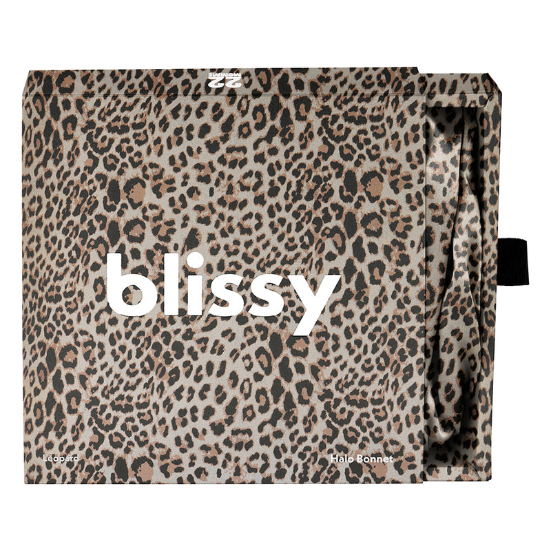 Blissy Halo Bonnet - Leopard