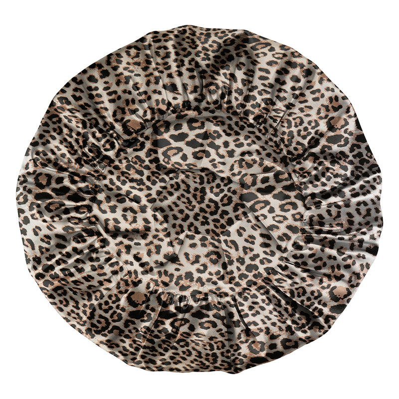 Blissy Halo Bonnet - Leopard