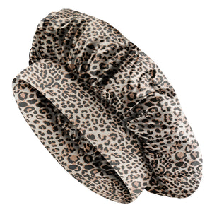 Blissy Halo Bonnet - Leopard