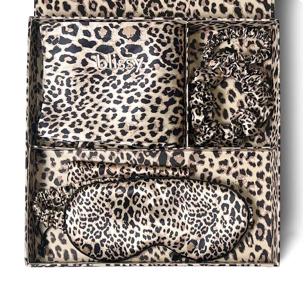 Blissy Mulberry Silk Blissy Dream Set – Leopard King