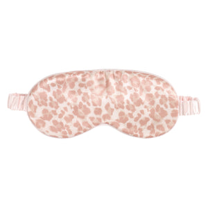 Sleep Mask - Nicole Miller - Mauve Cheetah