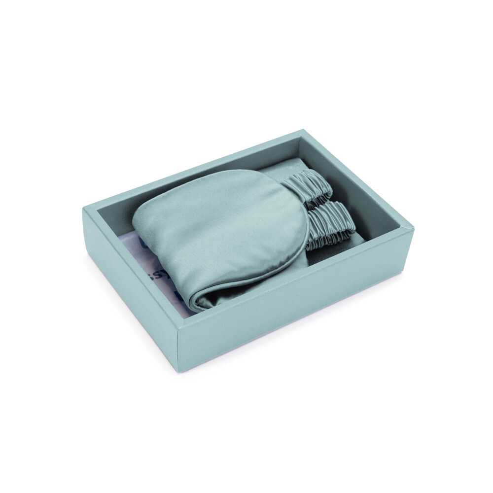 Blissy Mulberry Silk Sleep Mask – Mint