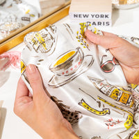 Pillowcase - Nicole Miller - NY to Paris - Standard