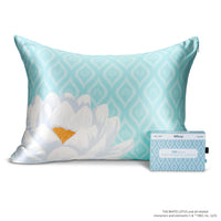 Pillowcase - White Lotus - Paradise Lotus - Standard