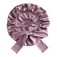 Blissy Bow Bonnet - Plum