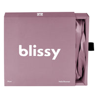 Plum Blissy Halo Bonnet – Blissy Premium Silk