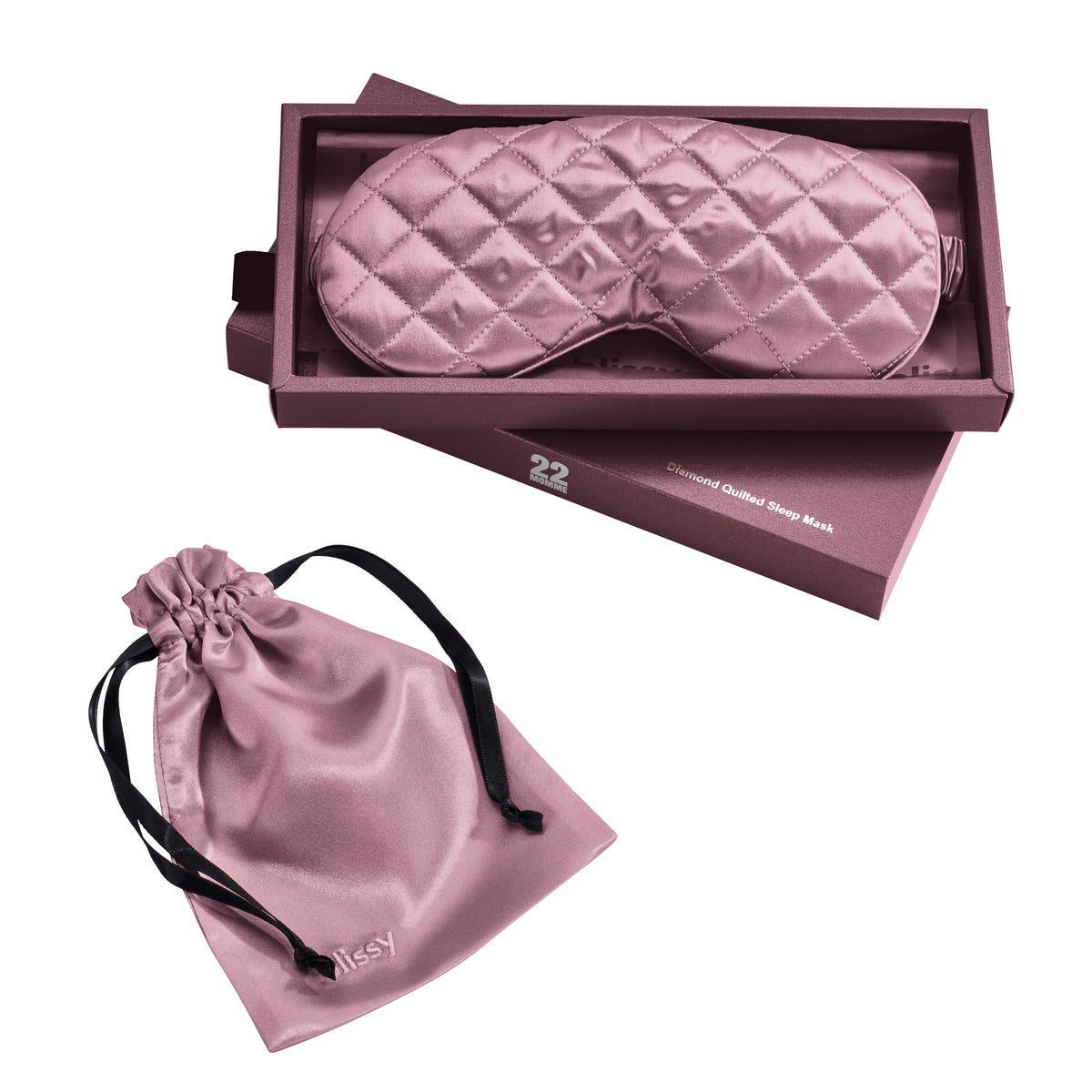 Plum Mulberry Silk Sleep Mask – Blissy