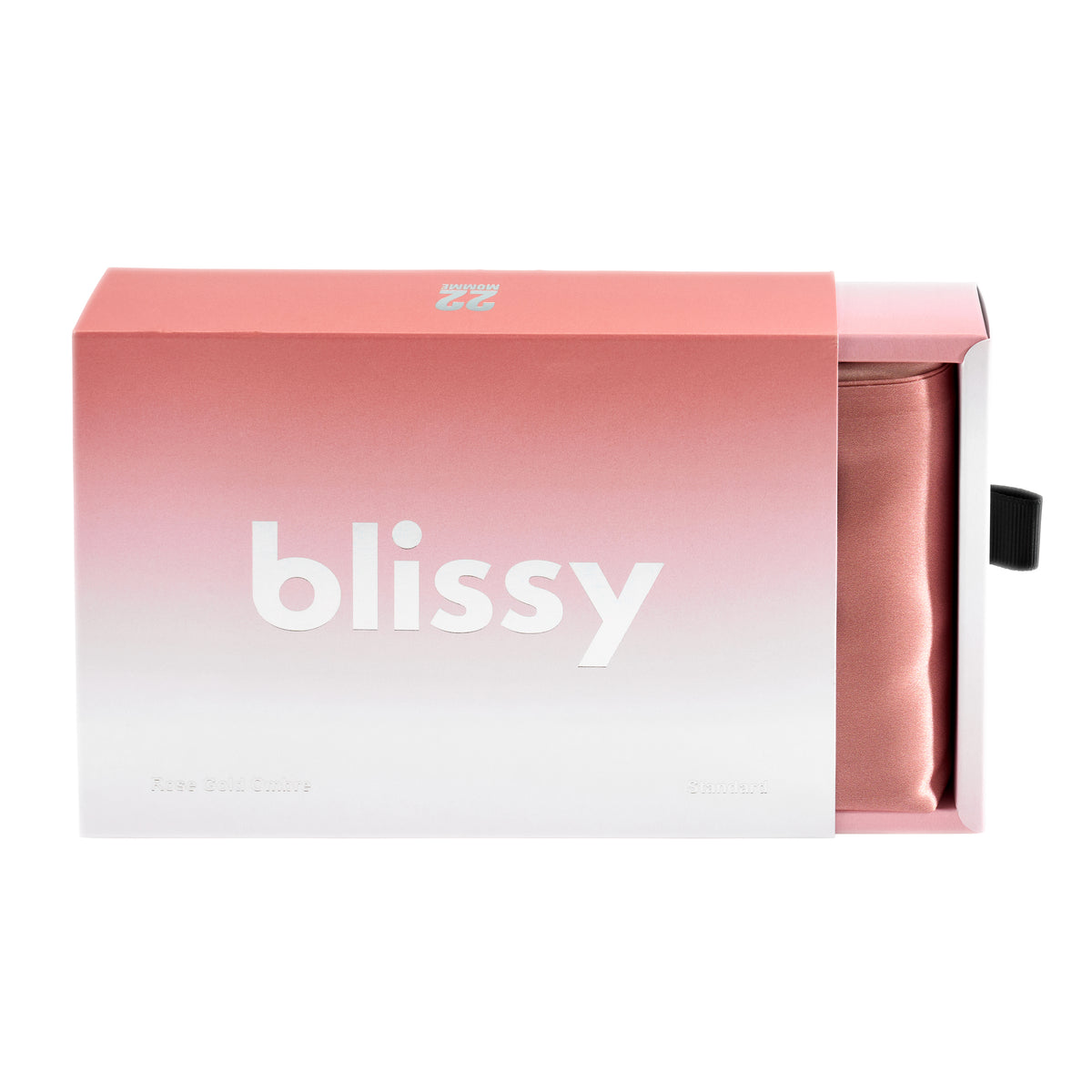 King Rose Gold Ombre Pillowcase – Blissy Premium Silk