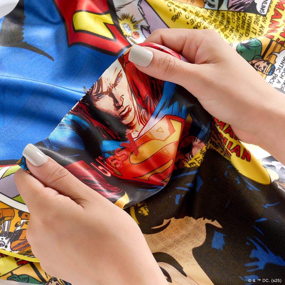 Superman Comic Pillowcase – Blissy Premium Silk