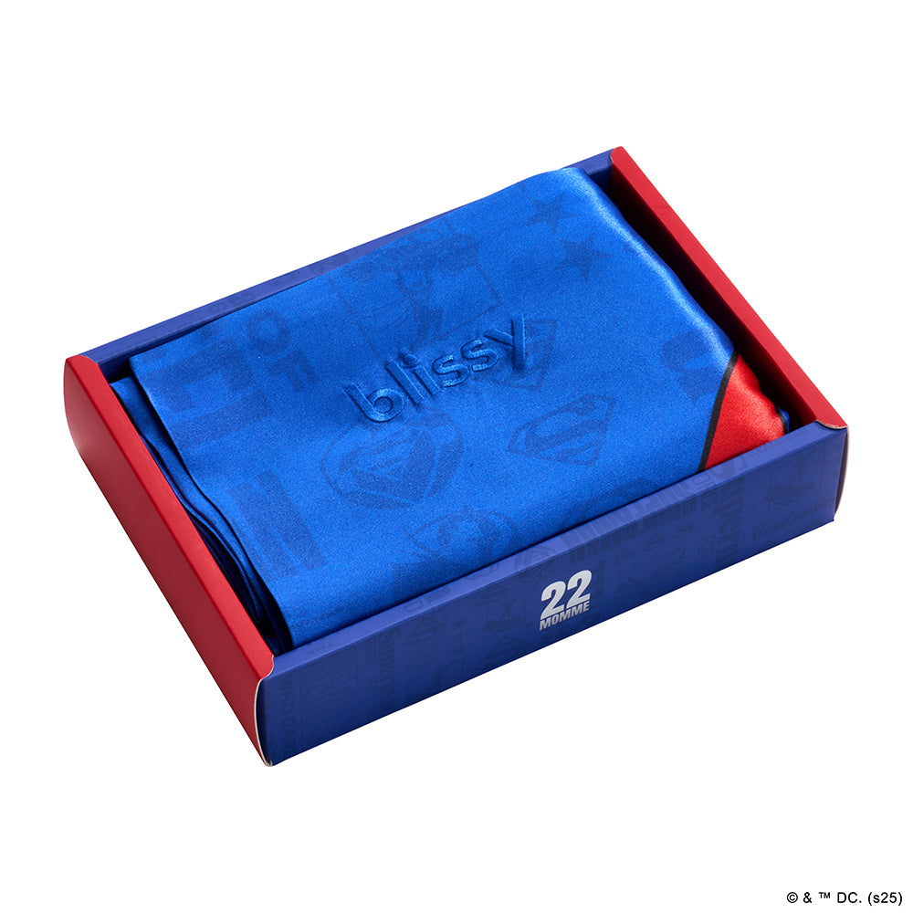 Blissy Mulberry Silk Pillowcase – Superman Dreams Standard