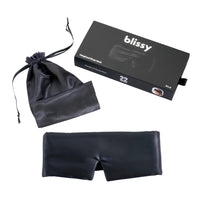 Sleep Mask - Black - Weighted