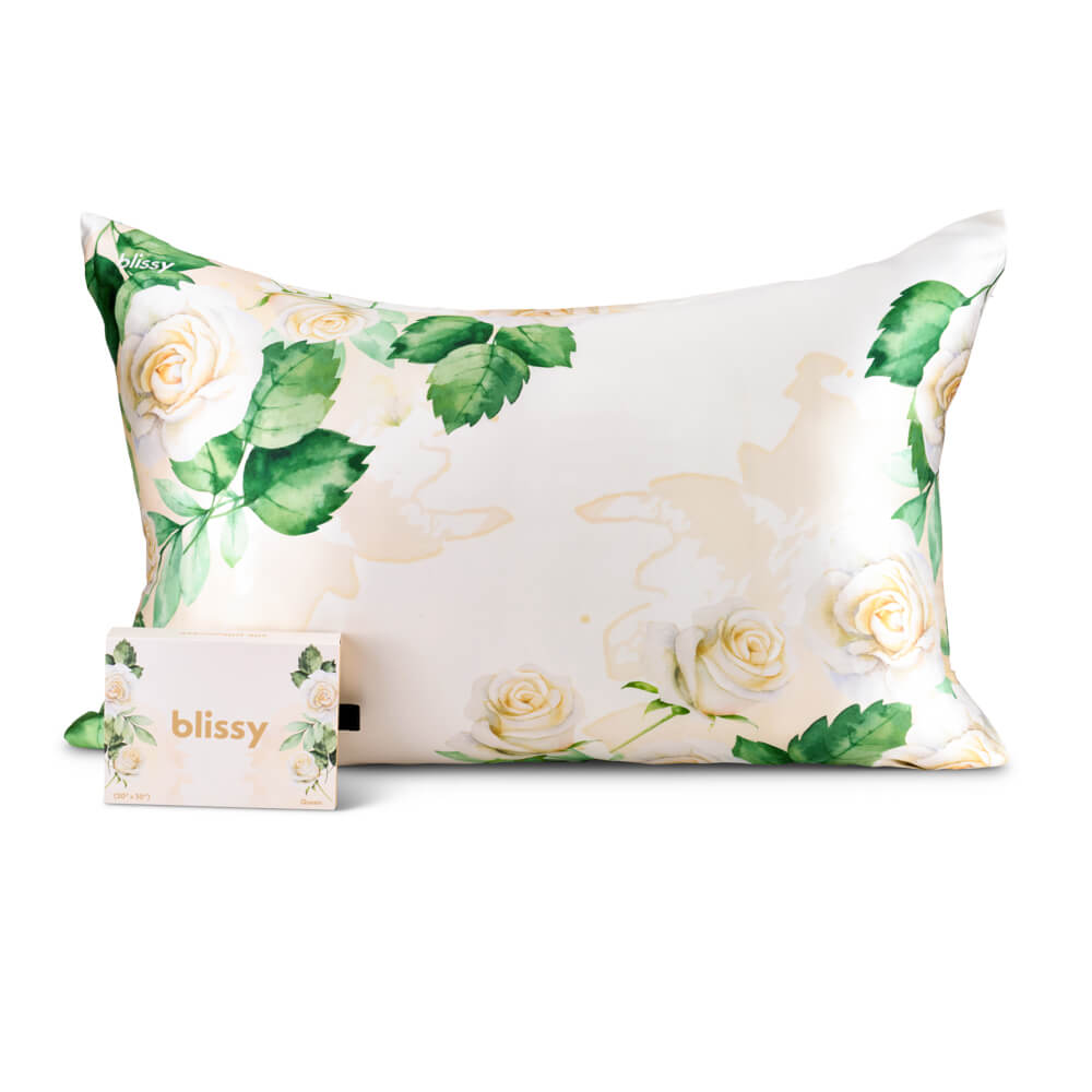 Zodiac Flower Mulberry Silk Pillowcase – Blissy King
