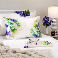 Pillowcase - Zodiac Flower - Capricorn Pansy - Standard