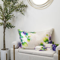 Pillowcase - Zodiac Flower - Capricorn Pansy - Standard