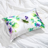 Pillowcase - Zodiac Flower - Capricorn Pansy - Standard
